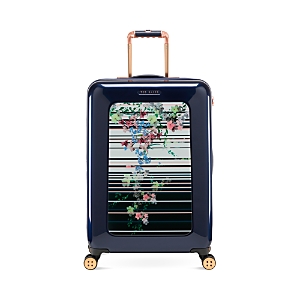 Ted Baker Take Flight Pergola Stripe Medium Trolley Suitcase