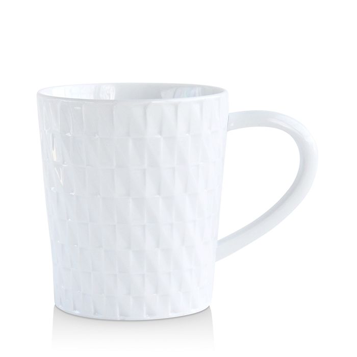 Shop Bernardaud Twist White Collection Mug