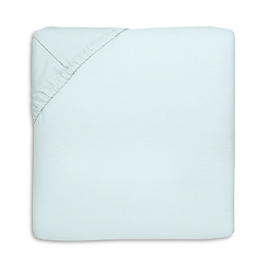 Shop Sferra Celeste Fitted Sheet, King In Aquamarine