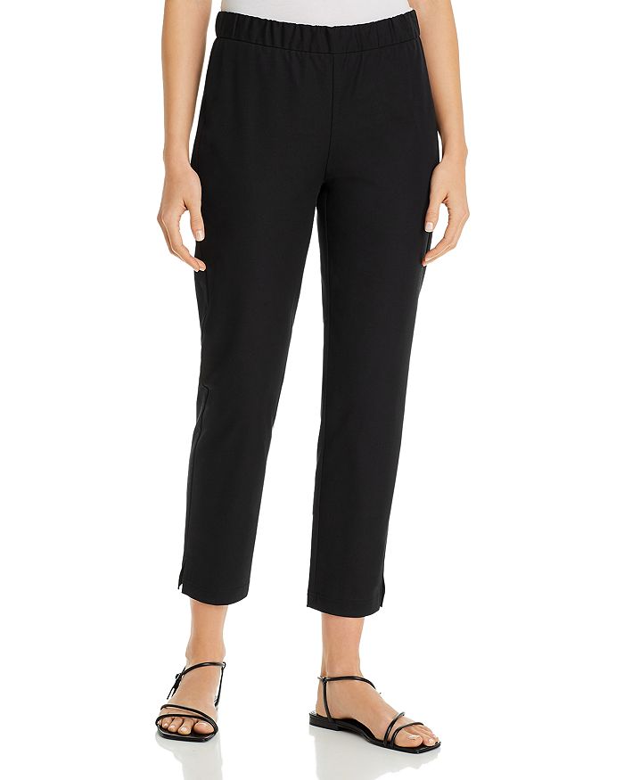 EILEEN FISHER TAPERED ANKLE PANTS,S0KO-P4360M