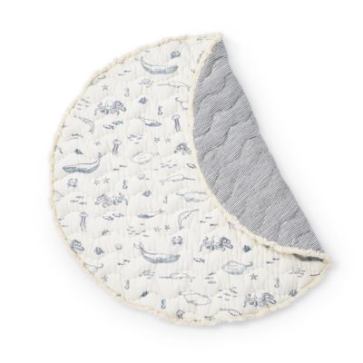 Life Aquatic Quilted Round Playmat