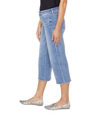 nydj frayed hem jeans