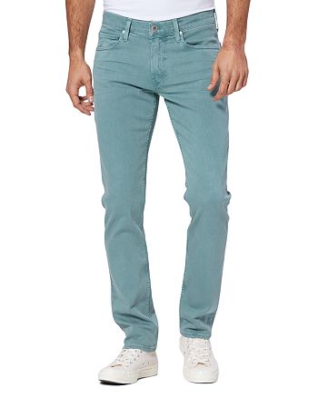 PAIGE Lennox Slim Fit Jeans in Vintage Rain Water | Bloomingdale's