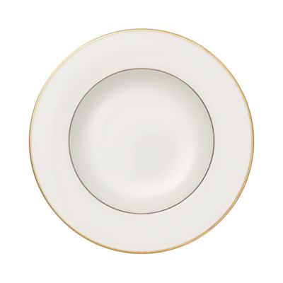Anmut Gold Rim Soup Bowl