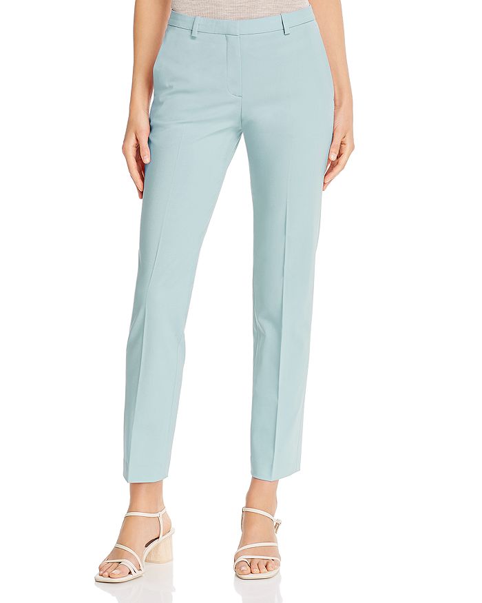 THEORY HARTSDALE WOOL-BLEND STRETCH PANTS,I0001247