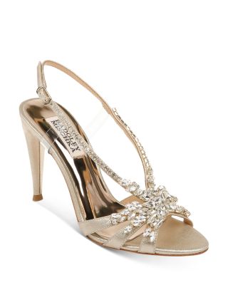 badgley mischka strappy heels