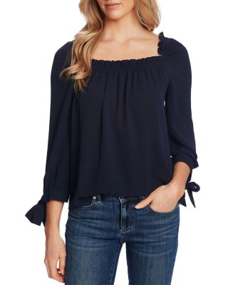 CeCe - Square-Neck Blouse