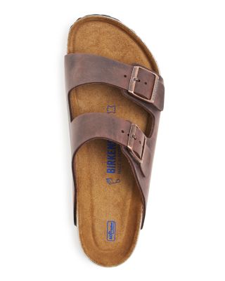 Men&#39;s Arizona Slide Sandals in Dark Brown