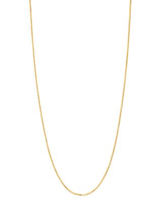 Bloomingdale's Fine Collection - 14K Yellow Gold Round Box Chain Necklace, 30"