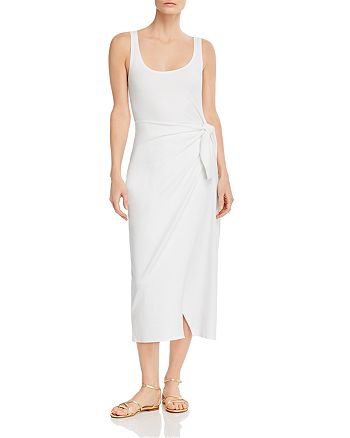 French Connection Zena Tie Side Midi Dress Bloomingdale S