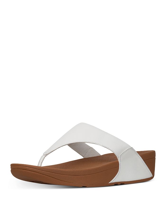 Fitflop Lulu Flip Flop In Urban White