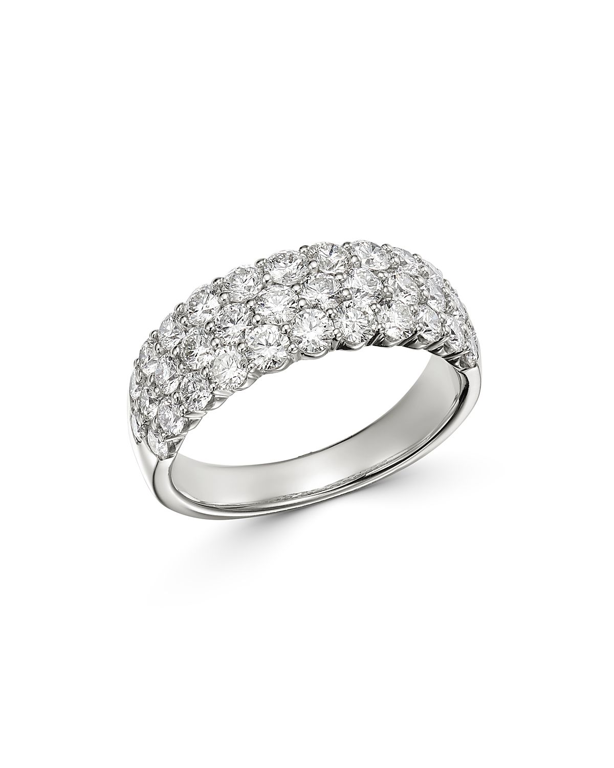 Bloomingdale's Fine Collection Diamond Pave Band Ring