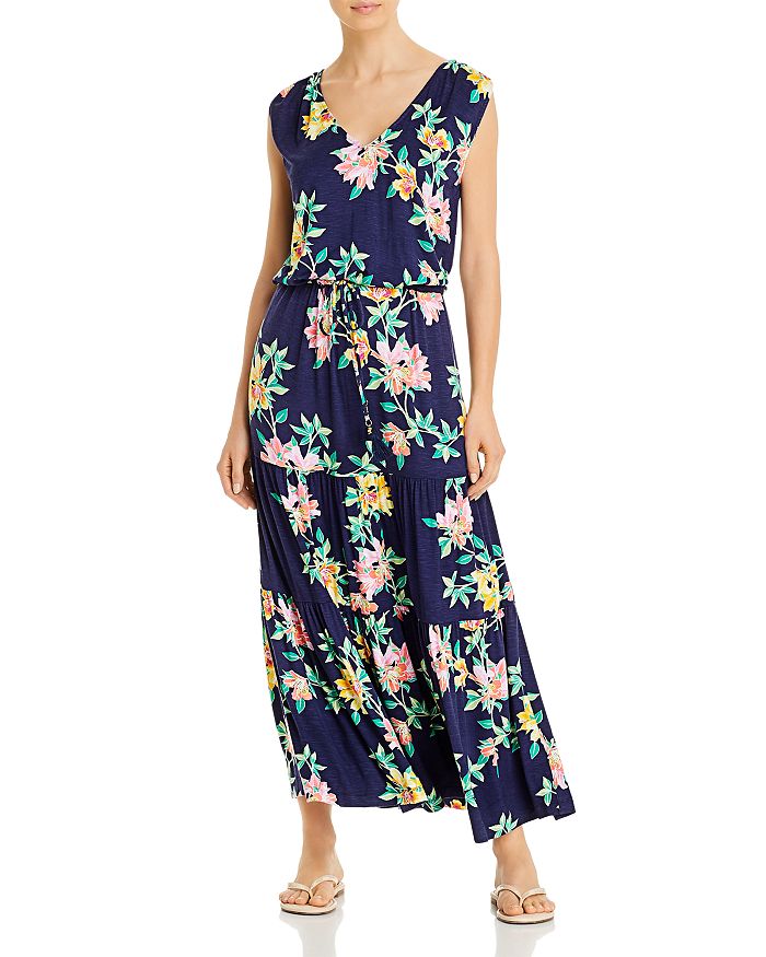Tommy Bahama Floral Print Cover-Up Maxi Dress | Bloomingdale's
