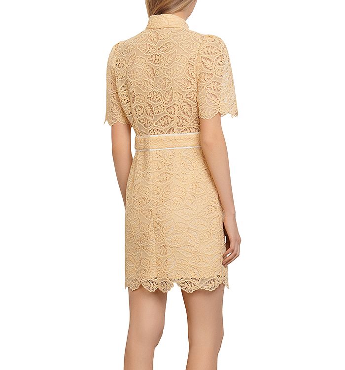 knee length dresses for ladies Lace Black Mini Dress main image 0