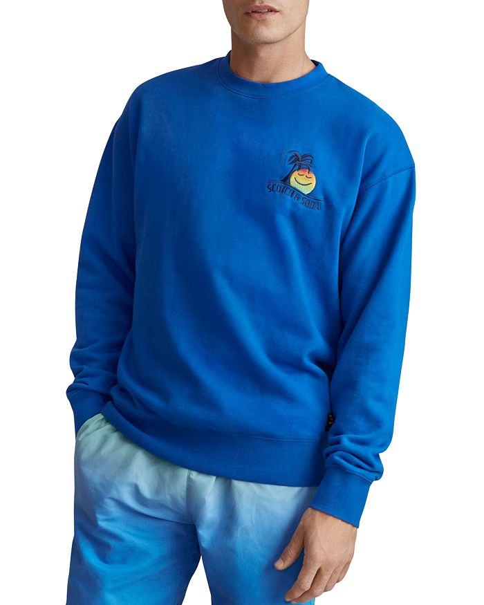 Scotch and clearance soda embroidered sweatshirt