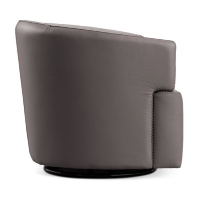 Capri Leather Swivel Chair