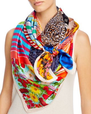 echo silk scarf