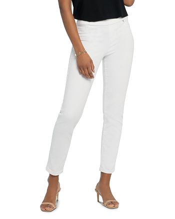NIC+ZOE Zoe Skinny Jeans in Paper White | Bloomingdale's