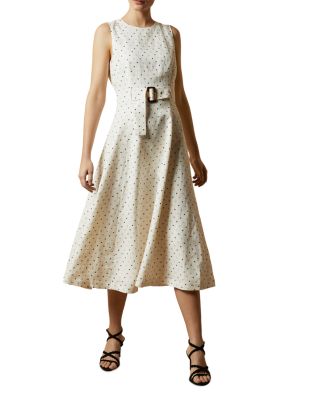 navy blue dress for baby girl Ted Baker JELINA Chelsea Skater Dress main image 1