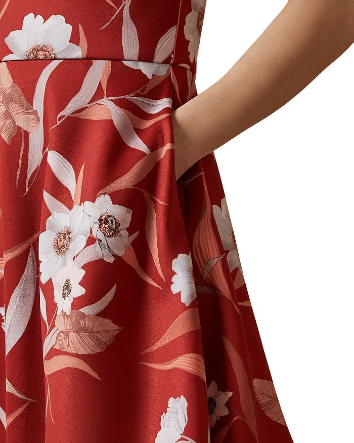 TED BAKER ENYAA CABANA PRINT SKATER DRESS