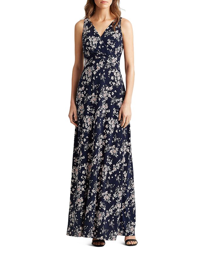 Ralph Lauren Floral Print Jersey Maxi Dress | Bloomingdale's