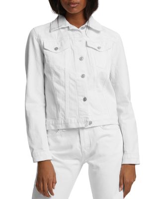 hudson white jean jacket