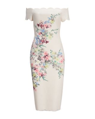 scalloped bodycon dress Scalloped Lace Bodycon Dress
