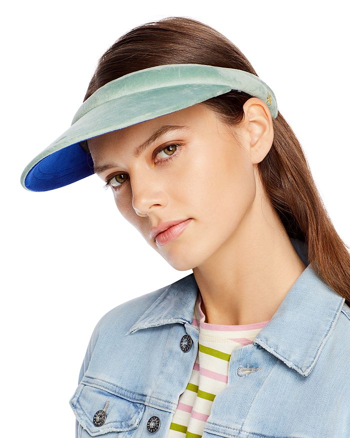 Lele Sadoughi Velvet Visor Bloomingdale S