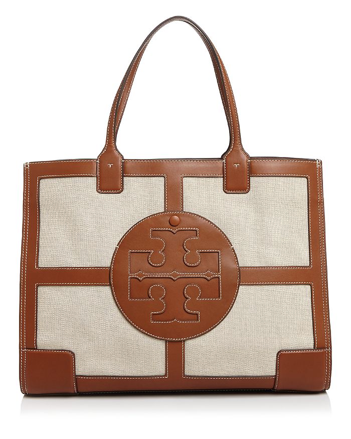 Tory Burch Bag Unboxing  T- Monogram Coated Canvas Tote Bag