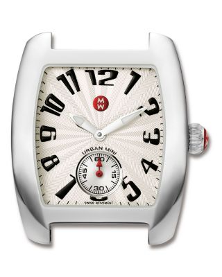 MICHELE Urban Mini 29 Stainless Steel Michele Mini Urban Diamond Watch 29 x 35mm Quartz (Preowned  main image 2