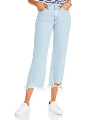 7 for all mankind ripped jeans