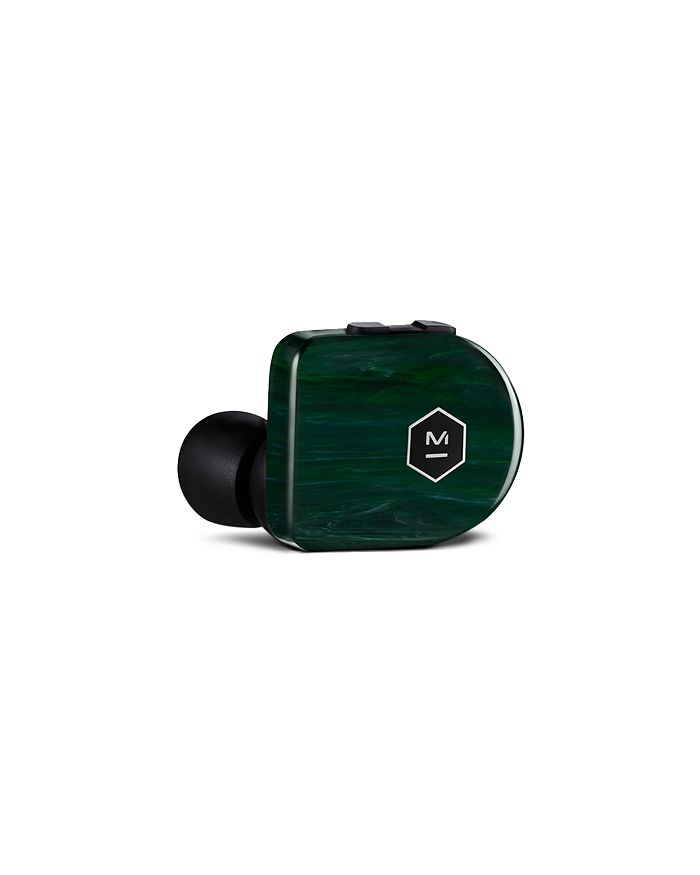 Master & Dynamic Mw07 Plus True Wireless Earbuds & Charging Case In Jade Green
