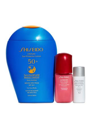 shiseido active play sun protector set