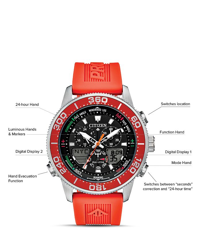 citizen sailhawk orange
