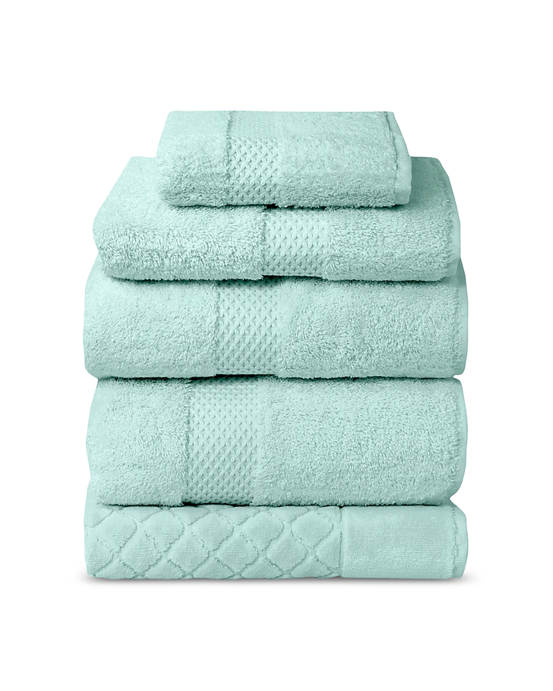 Yves Delorme Etoile Guest Towel In Celadon