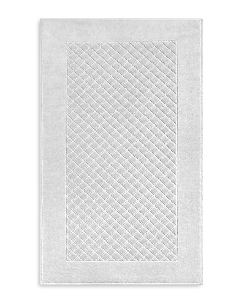 Yves Delorme Etoile Bath Mat In Silver