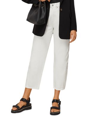 whistles high waist barrel leg jeans