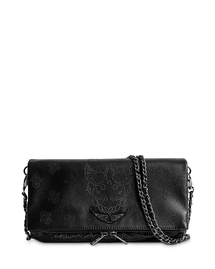 Zadig & Voltaire Rock Bandana Small Leather Shoulder Bag Bloomingdale's