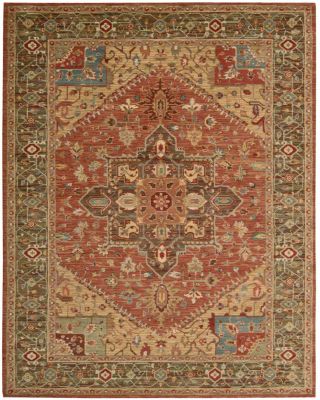Living Treasures LI01 Area Rug , 3'6" x 5'6"