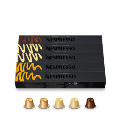 Nespresso OriginalLine Barista Flavored Pack Mild Roast Espresso Coffee ...