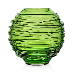 William Yeoward Crystal Miranda Globe Vase 6 In Citrine