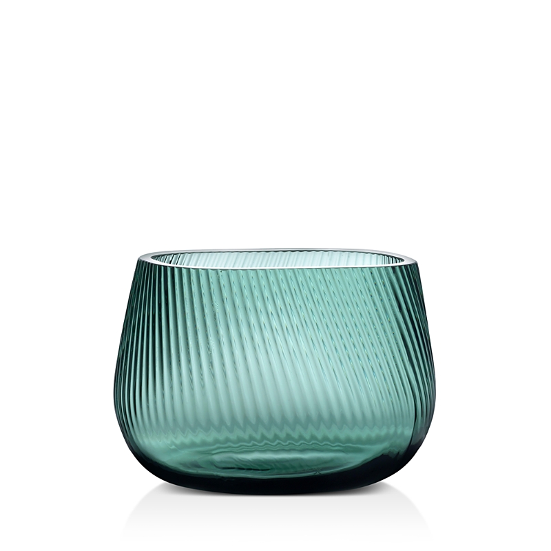 Nude Glass Opti Medium Vase In Green