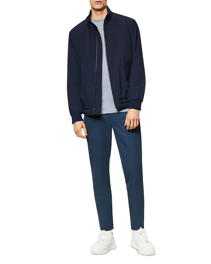 Shop Marc New York Buxton Bomber Jacket In Navy