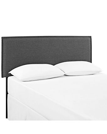 Camille Upholstered Fabric Headboard, Queen