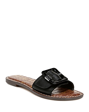 SAM EDELMAN WOMEN'S GRANADA BUCKLE SLIDE SANDALS,G9358L3
