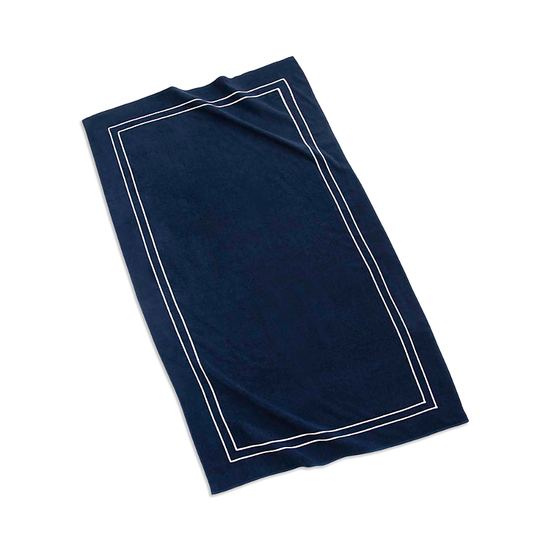 Kassatex Amalfi Beach Towel In Navy