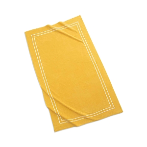 Shop Kassatex Amalfi Beach Towel In Yellow