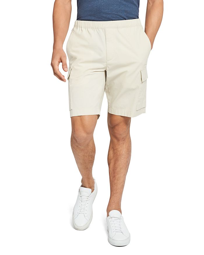 Theory Drawstring Poplin Shorts Bloomingdale's