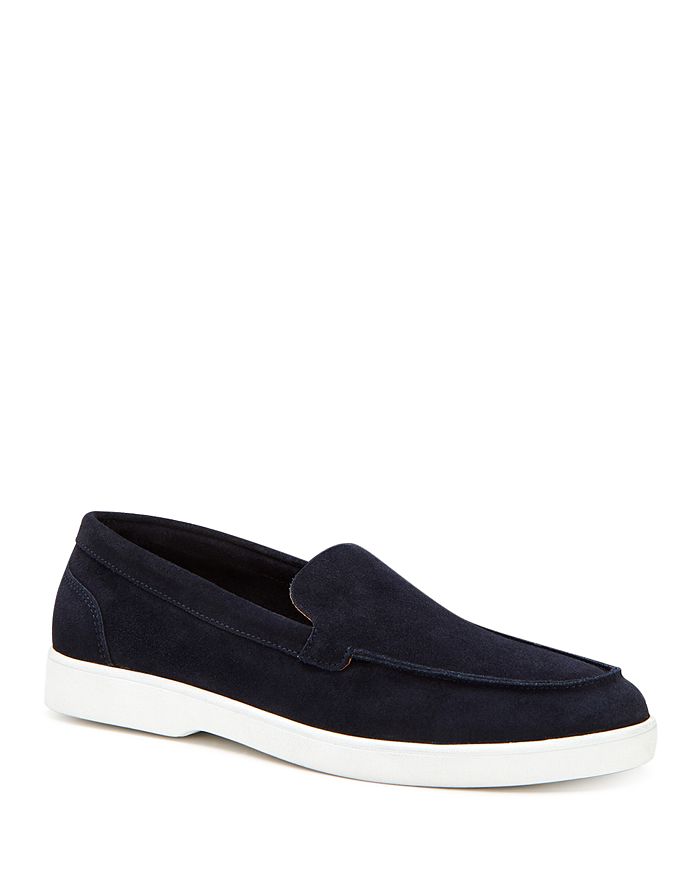 Aquatalia Men's Giovanni Suede Loafers | Bloomingdale's
