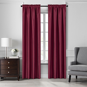 Elrene Home Fashions Colette Blackout Window Curtain, 52 X 84 In Red
